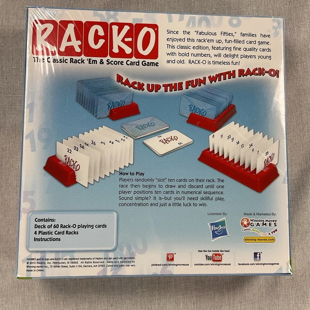 Hasbro rack classic